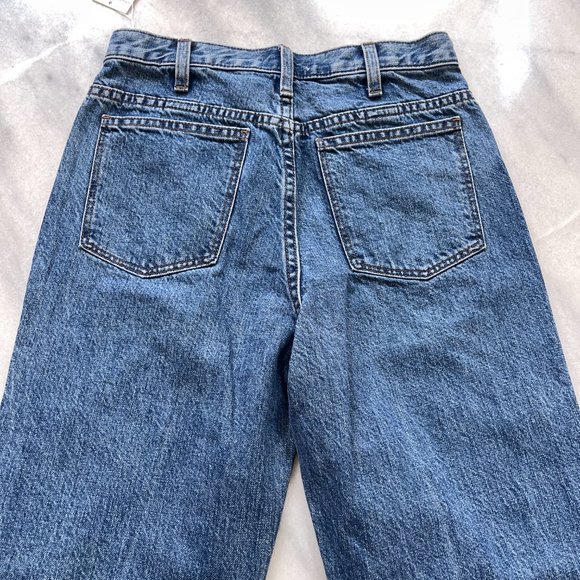 Uniqlo Denim Flare Ankle Wide Leg Jeans | 24 inch - Picture 5 of 5